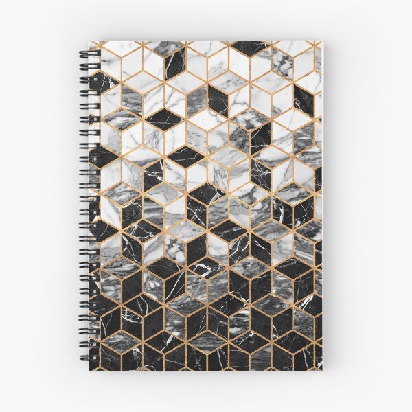 Item preview, Marble Cubes - Black and White designed and sold by Zoltan Ratko.
