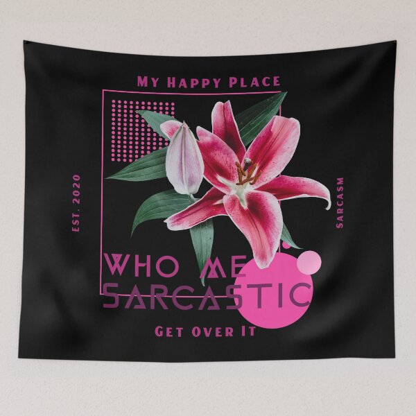 Item preview, Who Me Sarcastic Design 1 designed and sold by Paula Helit.
