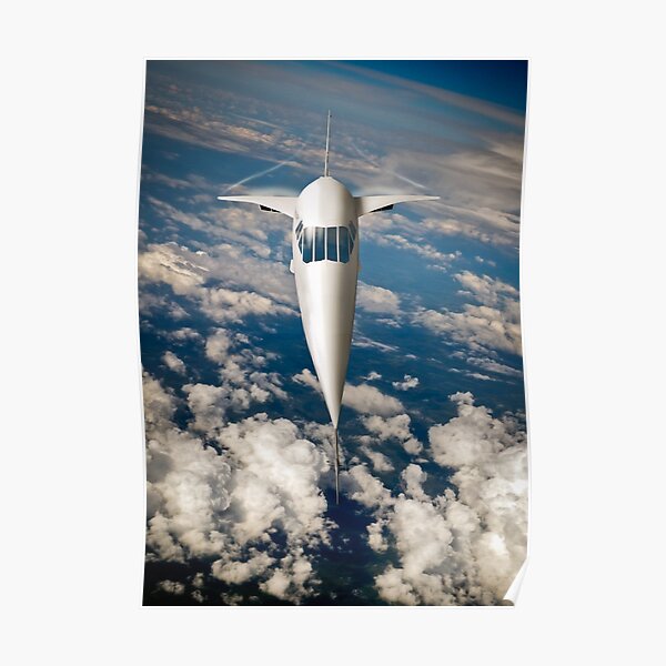 Concorde going for it Poster