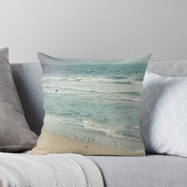 Item preview, Lovely Beach Shore With Birds designed and sold by 4thcode.