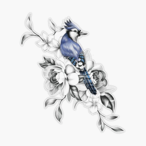 Blue Jay Tattoo 