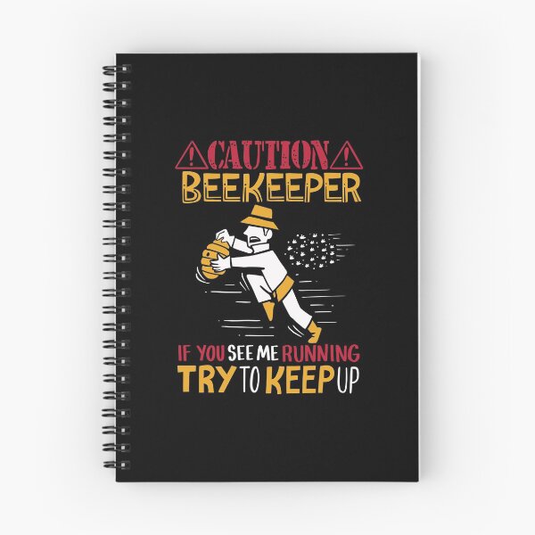 Item preview, Caution Beekeeper Honey Bee Beehives Farmer designed and sold by haselshirt.