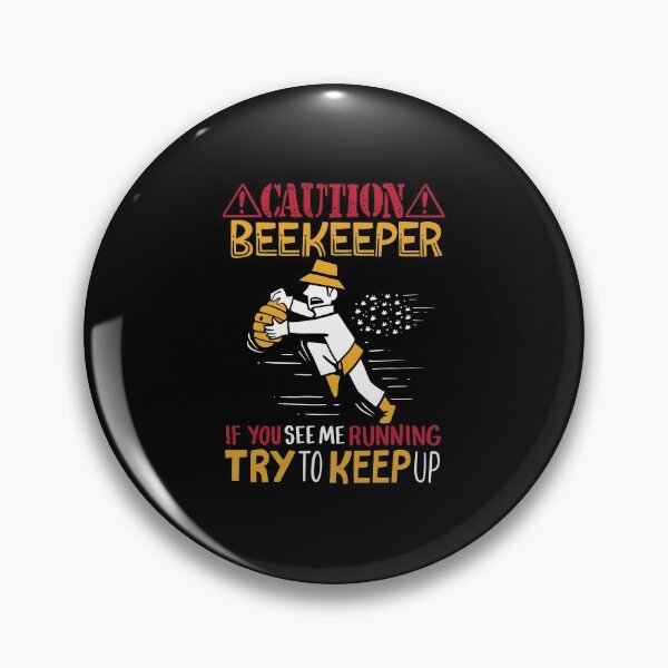 Item preview, Caution Beekeeper Honey Bee Beehives Farmer designed and sold by haselshirt.