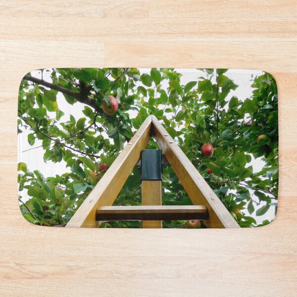 Item preview, Ladder in Apple Orchard, Topsham, Maine designed and sold by HilaryLeslie.