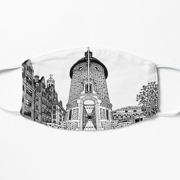 Harvard Lampoon Building, Cambridge Drawing Mask