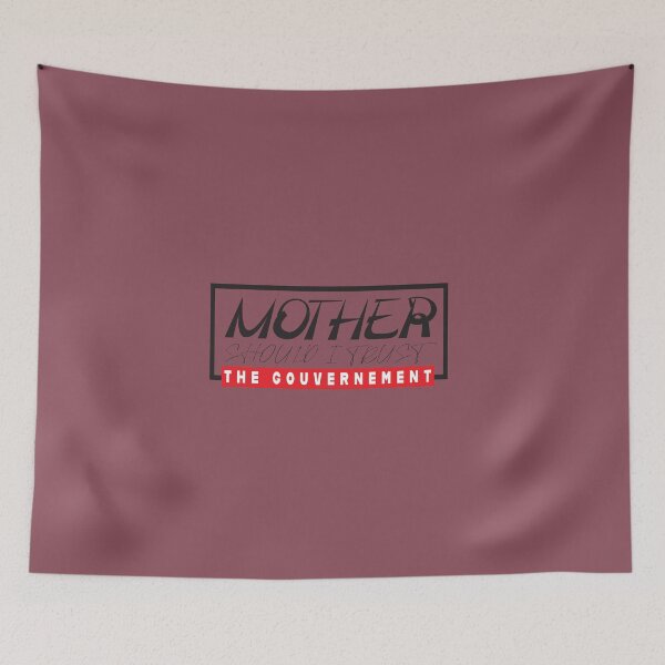 Item preview, Mother should I trust the government T-shirt designed and sold by kiwi20design.