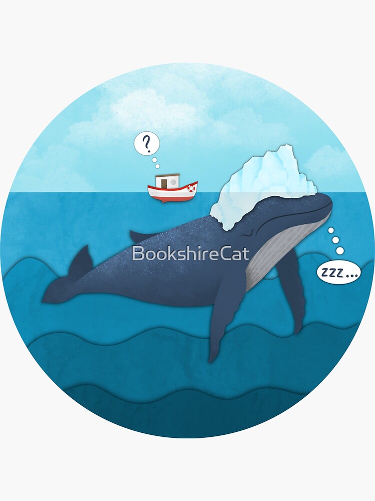 Sleeping Whale by BookshireCat