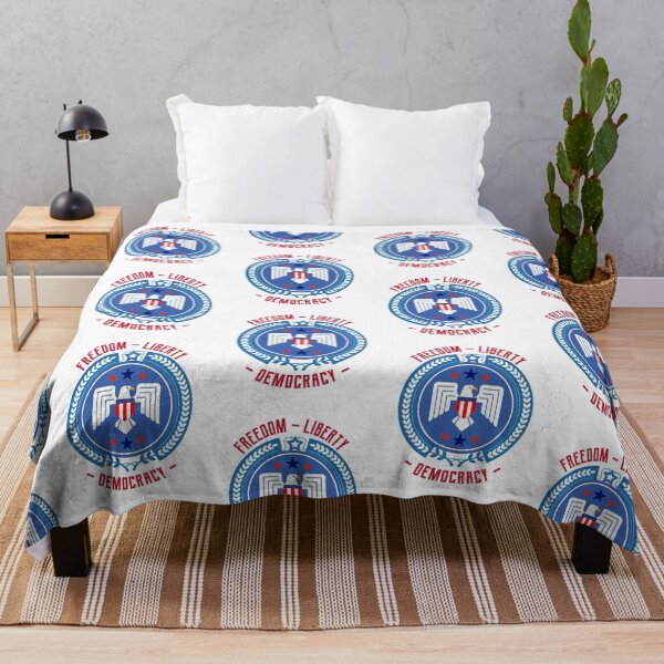 Item preview, Freedom Liberty Democracy - USA - Patriotic Design designed and sold by Rhu Creations.