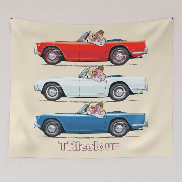 Item preview, Triumph TR4 in TRicolour mode! designed and sold by Bigs66.
