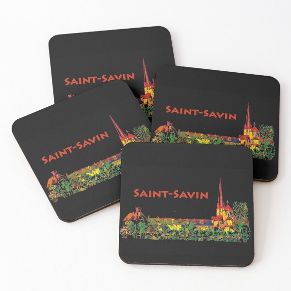 Aperçu de l'œuvre l'Abbaye de Saint Savin créée et vendue par Agata Kowalczyk.