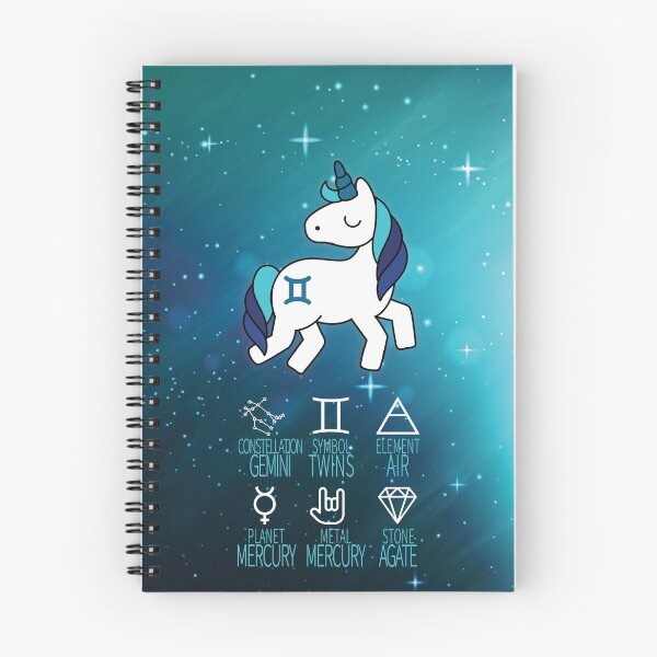 Item preview, Gemini Unicorn Zodiac designed and sold by dollmadeinjapan.