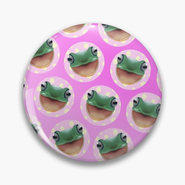 Item preview, Pink Polka Dot Froggos designed and sold by ModestLobster.