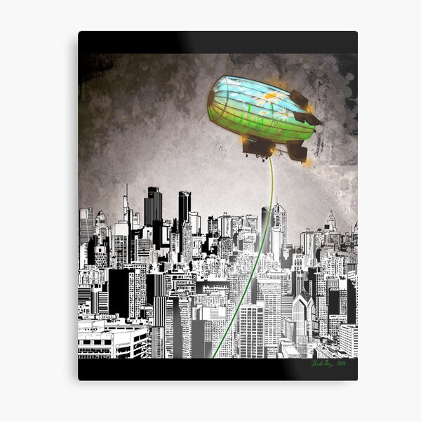 A Message Metal Print