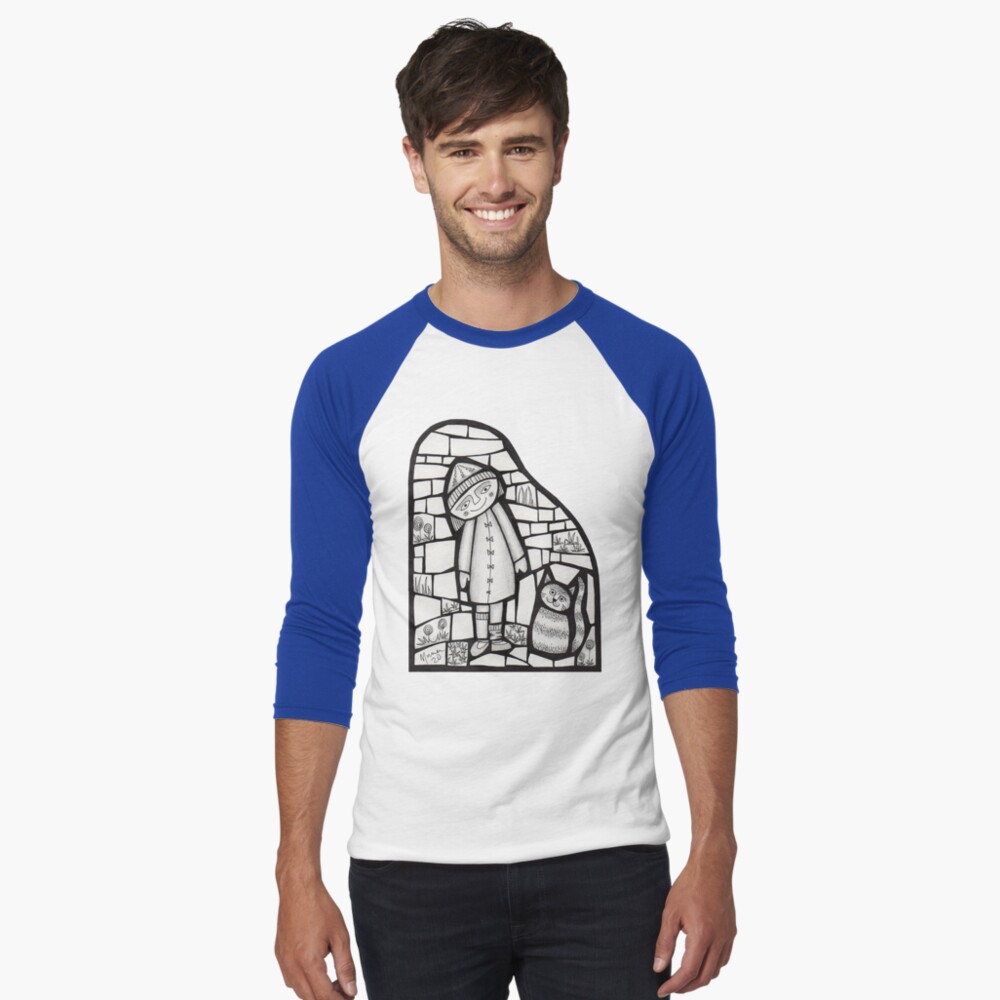 Item preview, Baseball ¾ Sleeve T-Shirt designed and sold by MunaZuberi.