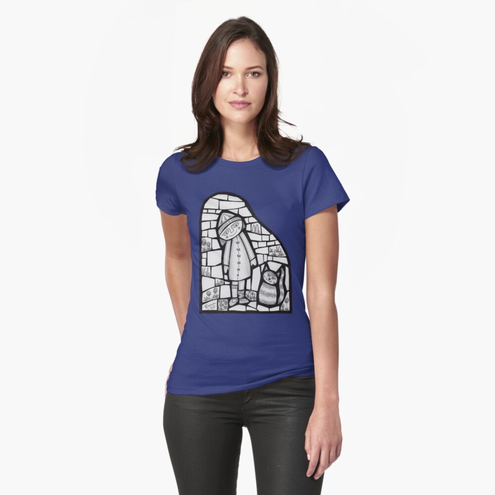 Item preview, Fitted T-Shirt designed and sold by MunaZuberi.