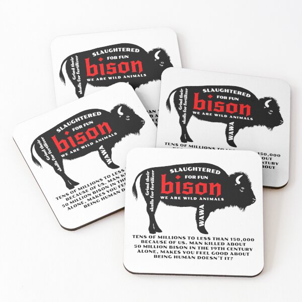 Item preview, Wildlife - Slaughtered For Fun - Bison designed and sold by wawanimals.