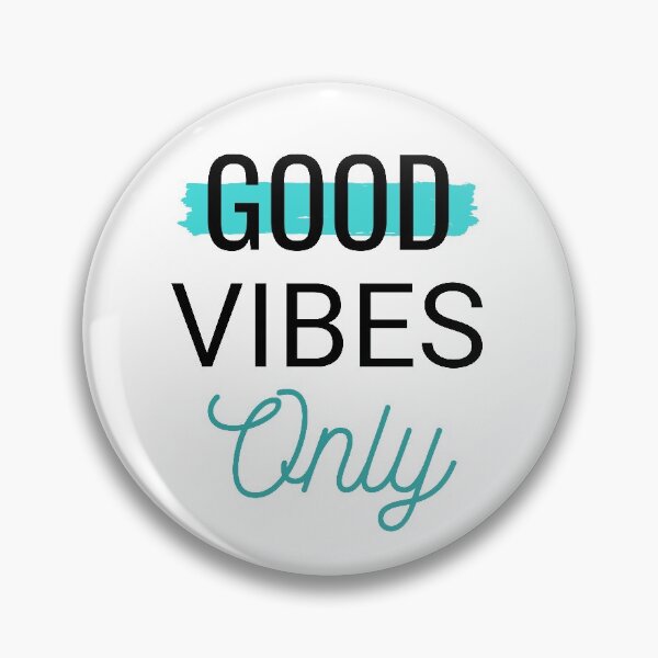 Item preview, Good vibes only blue trait designed and sold by Jenmag.