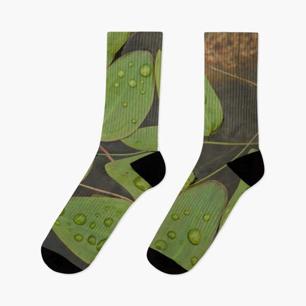 Item preview, Water Droplets on Leaves  designed and sold by HilaryLeslie.