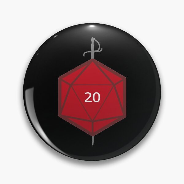 Item preview, Red d20 designed and sold by Lyenne.