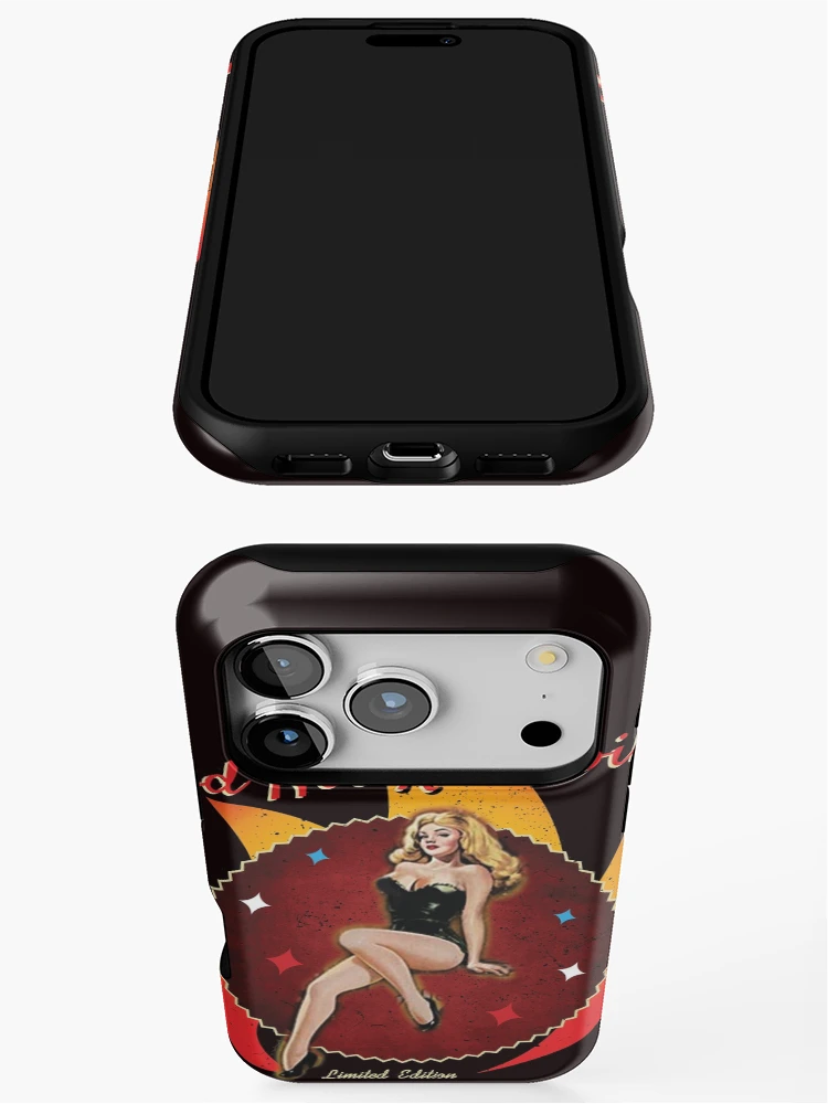 Thumbnail 3 of 4, iPhone Case, ROCKABILLY designed and sold by RockingDaddy.