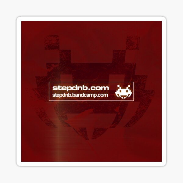 Step Drum and Bass Bandcamp 002 Sticker