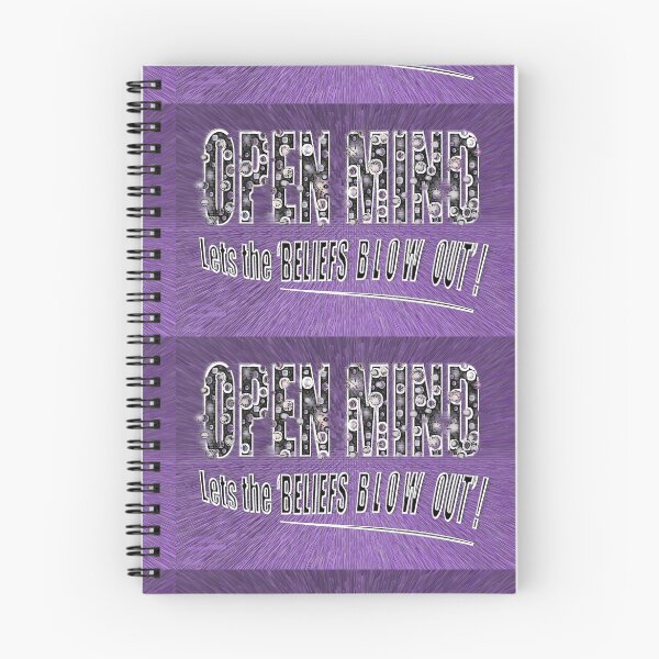Artikelvorschau, OPEN MIND let the 'BELIEFS BLOW OUT' * entworfen und verkauft von TeaseTees.