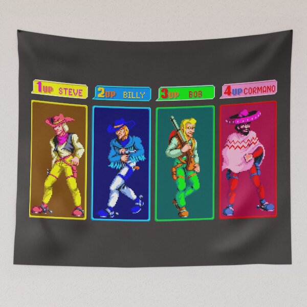 Item preview, Sunset Riders 4 Players designed and sold by PexelPirfect.