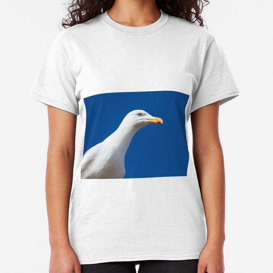 Seagull Portrait Camiseta clásica
