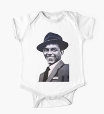 Frank Sinatra Short Sleeve Baby One-Piece