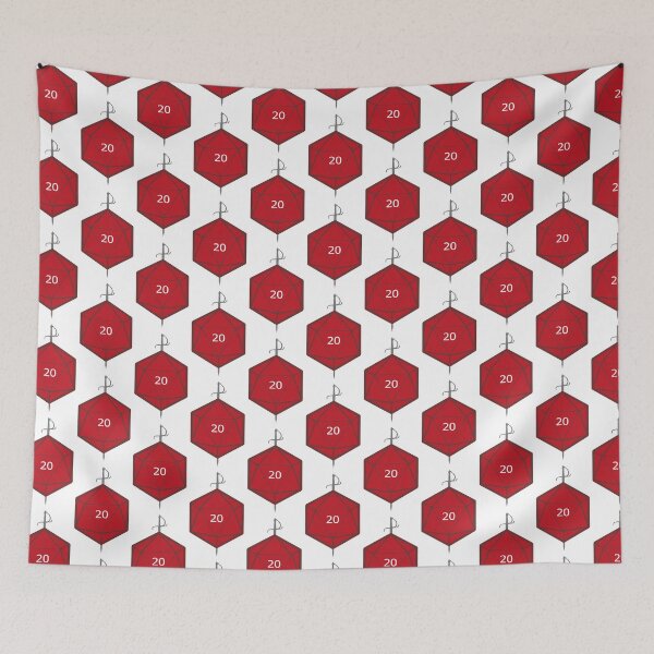 Item preview, d20 pattern designed and sold by Lyenne.