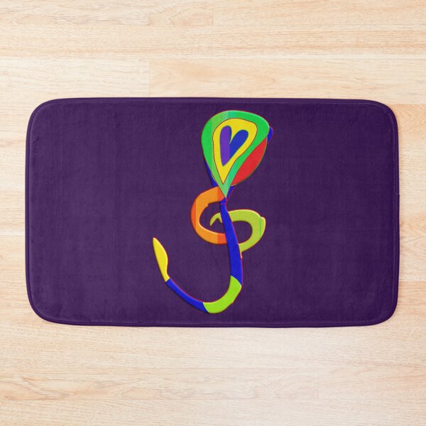 Item preview, 3D Musical G Treble Key Heart  Moderne Art. designed and sold by Ralek.