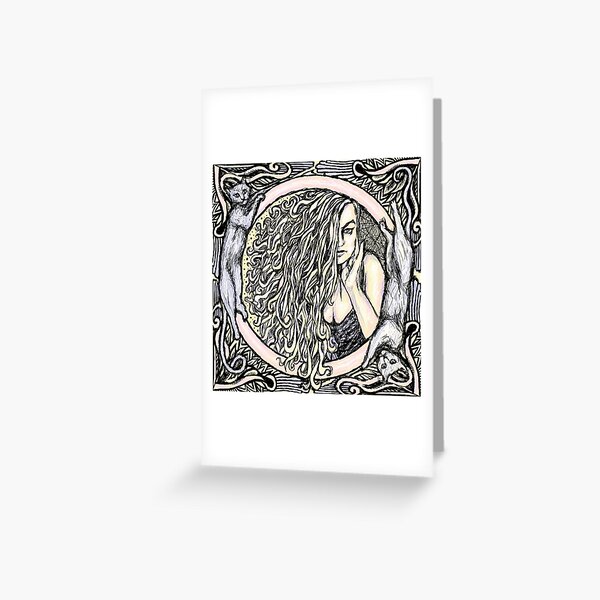 Donna Bella Greeting Card