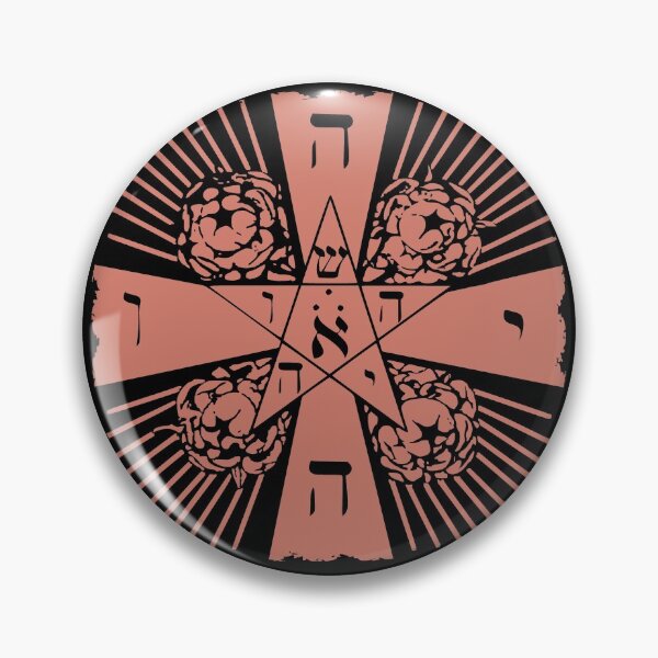 Item preview, Rosy Cross Hermetic Rosicrucian Golden Dawn Gnostic designed and sold by h44k0n.