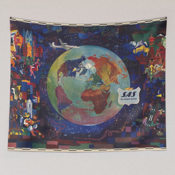 Item preview, vintage world map designed and sold by blossomer.