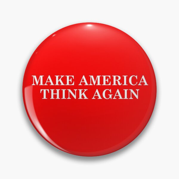 Item preview, Make America Think Again Anti Trump Political Protest Anti Racism designed and sold by fizzypoptees.