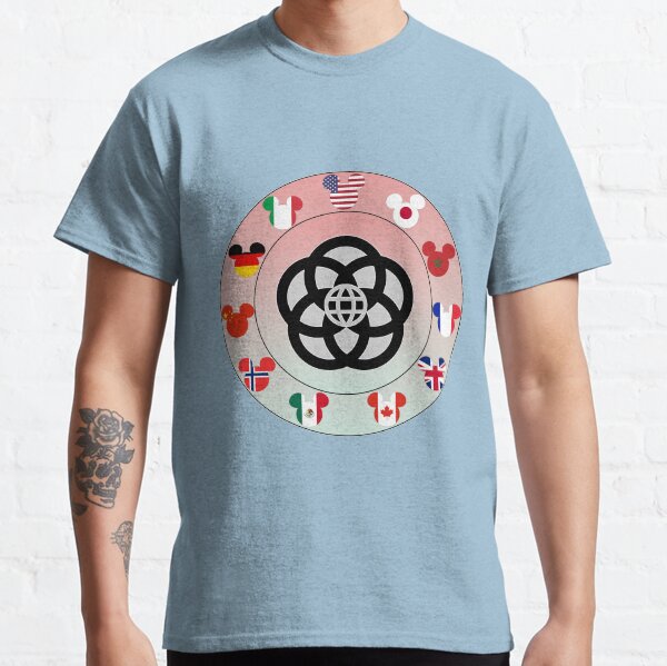 Vitrine mondiale d'Epcot T-shirt classique