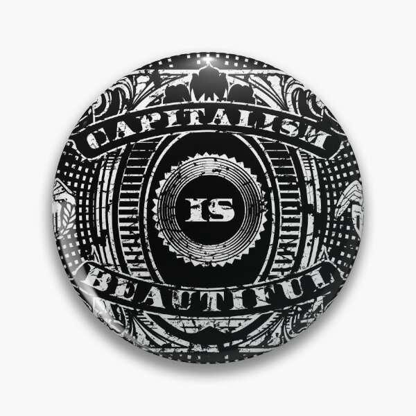 Item preview, Capitalism is Beautiful - Grunge Version designed and sold by Jeffery Wright.