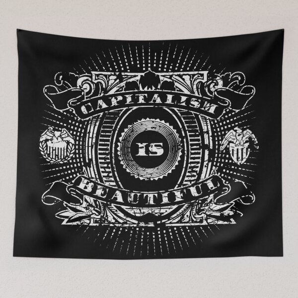 Item preview, El capitalismo es hermoso - Versión grunge designed and sold by Jeffery Wright.