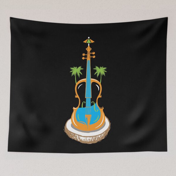 Item preview, Violin Baltic Sea beach designed and sold by Myshelter.
