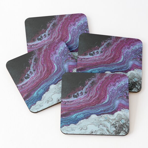 Item preview, Blue White Purple and Black Paint designed and sold by Freid.