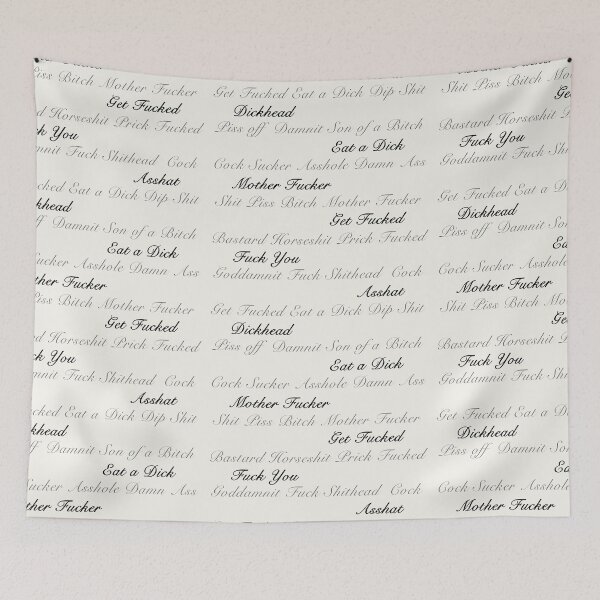 Item preview, Bad words decor designed and sold by Wil2liam4 Designs.