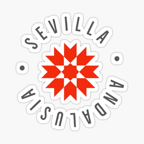 Item preview, SEVILLA - ANDALUSIA - CIRCLE - MINIMALIST ARABIC - VISIT SEVILLE - RED designed and sold by Tropical Blood.