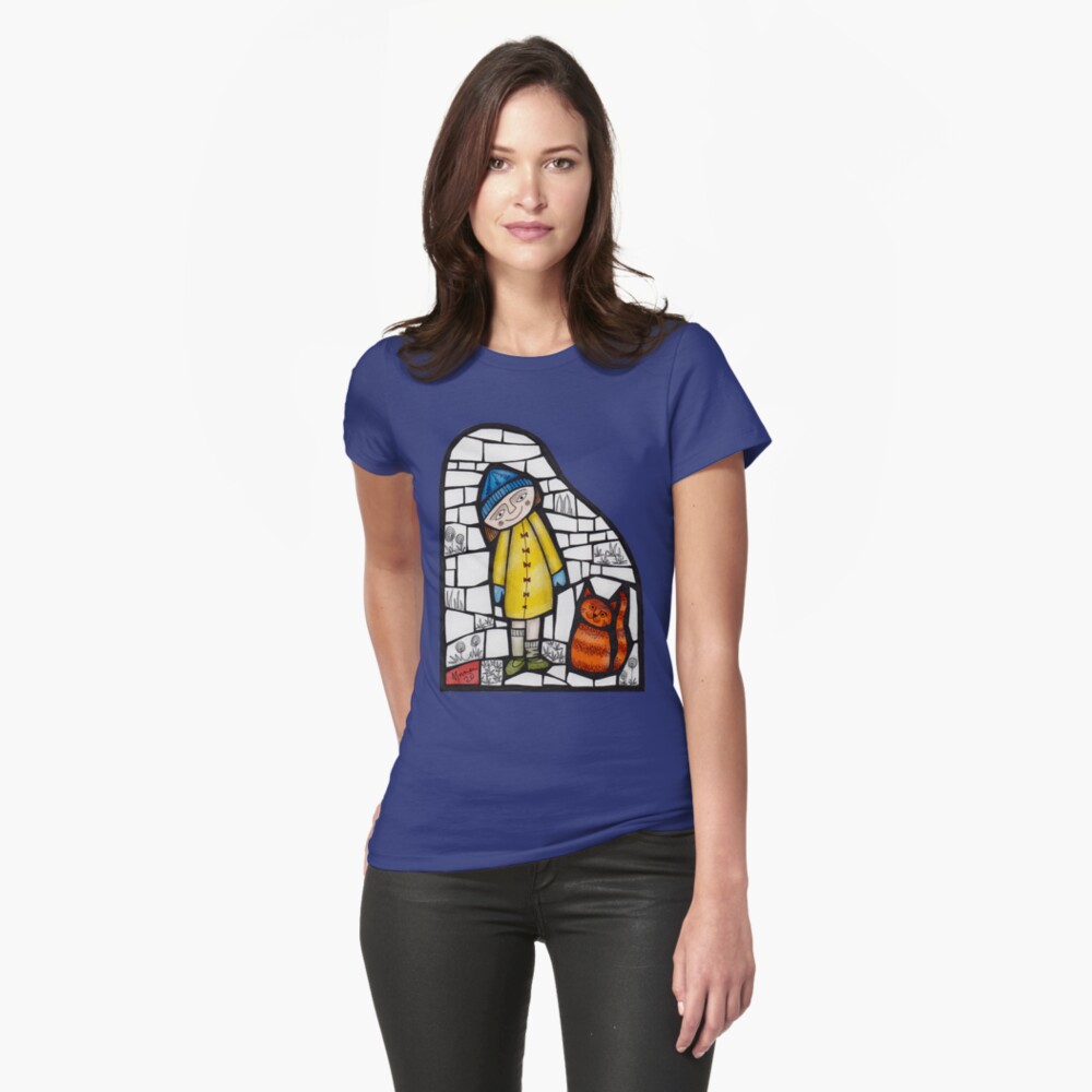 Item preview, Fitted T-Shirt designed and sold by MunaZuberi.