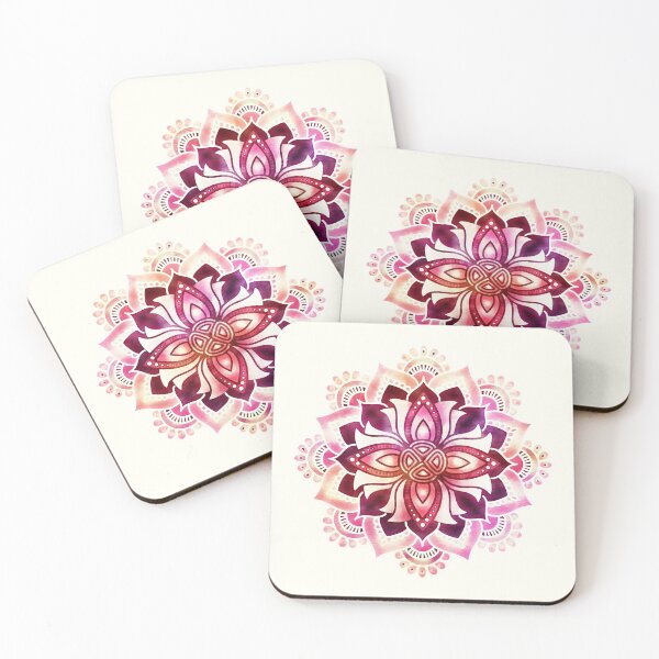 Item preview, Ornate Lotus Flower Mandala designed and sold by serenaking.