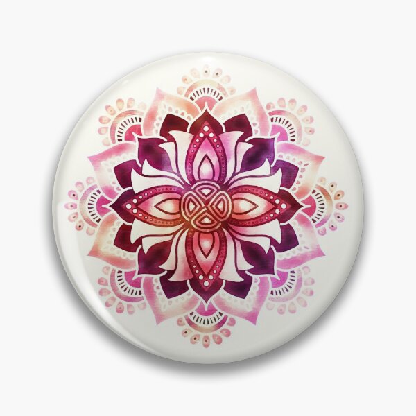 Item preview, Ornate Lotus Flower Mandala designed and sold by serenaking.