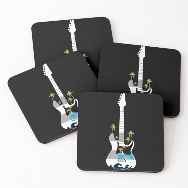 Item preview, Electric guitar Baltic Sea beach designed and sold by Myshelter.