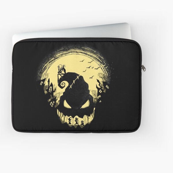 Nightmare Before Christmas Laptop Sleeve Case Classic Notebook Computer Bag Slim Tablet Briefcase Business Travel Outdoor Black 15 inch