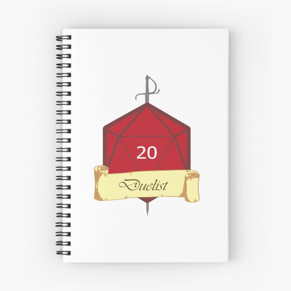 Item preview, Duelist logo (white background) designed and sold by Lyenne.