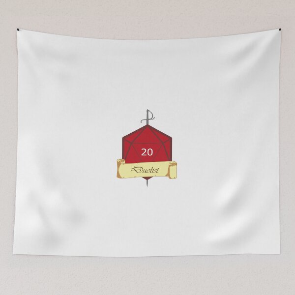 Item preview, Duelist logo (white background) designed and sold by Lyenne.