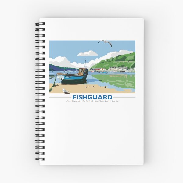 Item preview, Fishing boat, Lower Town, Fishguard designed and sold by Julian Jefferson.